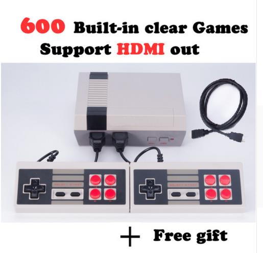 Console de Videogame HDMI Mini Retrô Clássico 600/621 jogos clássicos